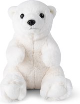 WWF by Bon Ton Toys ECO Polar bear sitting 23 cm - 9"