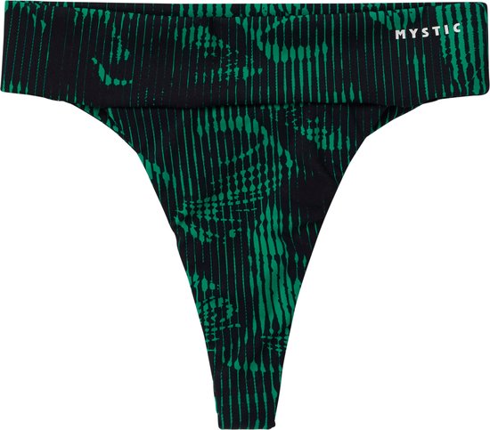 Mystic Leia Athletic Bikini Bottom - 240221 - Black / Green - 38