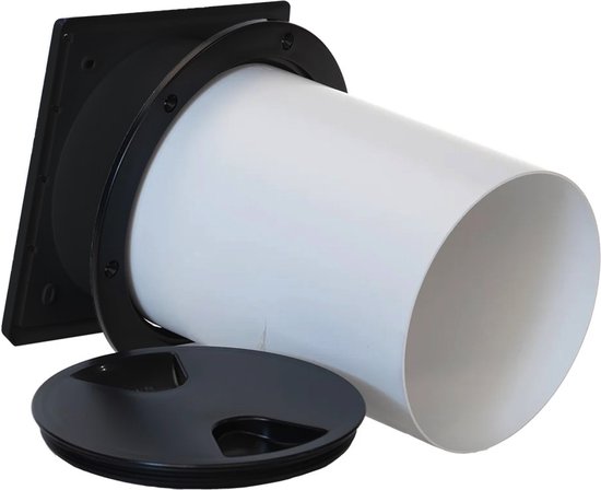 Mobiele aircoafvoer ALX 150 zwart - duopack