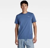 G-Star Raw Slim Base R T S/s Polo's & T-shirts Heren - Polo shirt - Blauw - Maat XL