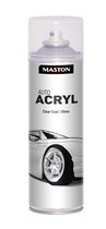 Maston Auto Acryl Spray - High Gloss - Vernis transparent - peinture automobile - 500 ml