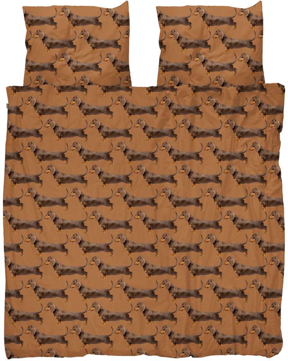 Snurk dekbedovertek James brown - 2-persoons (200x200/220 cm incl. 2 slopen)