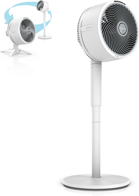 Shark FlexBreeze Statief- én Tafelventilator - 20 uur Accuduur - Krachtig én Fluisterstil - Inclusief Mist Waternevelaar - FA220EU