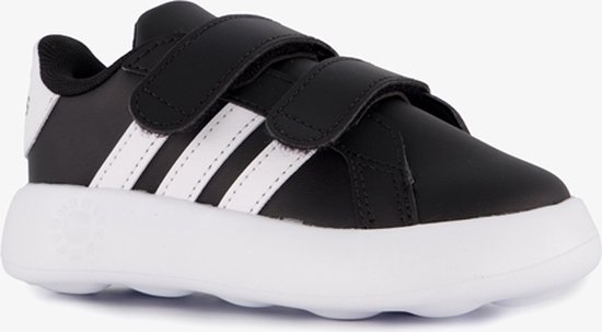 Adidas Grand Court 2.0 kinder sneakers zwart - Maat 26 - Uitneembare zool