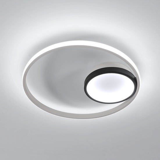 PARFCO Japanse LED Inbouw Plafondlamp, Verstelbare Dimbare Ronde Led