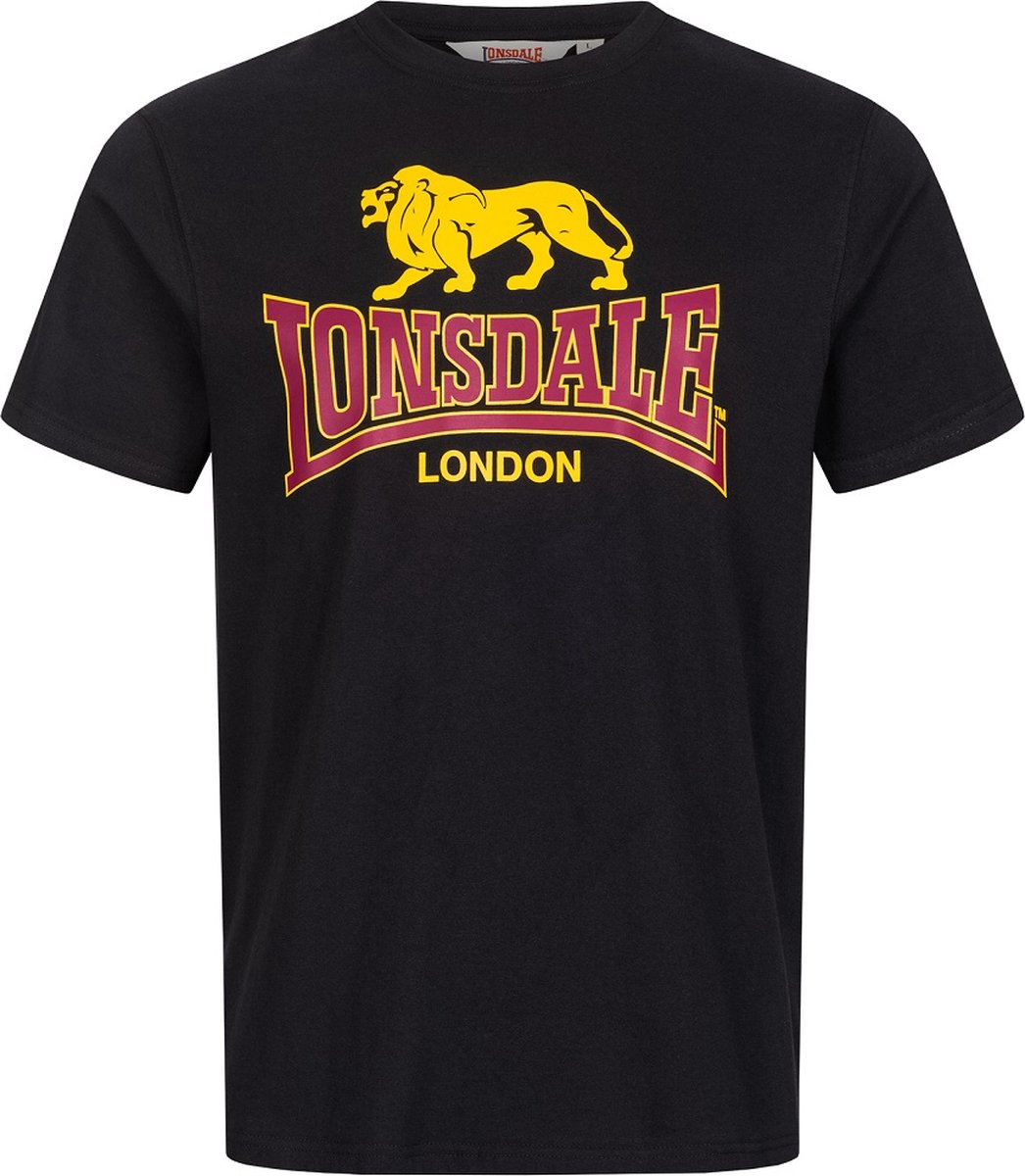 Lonsdale Classsic T-Shirt Taverham Black - Maat: XL