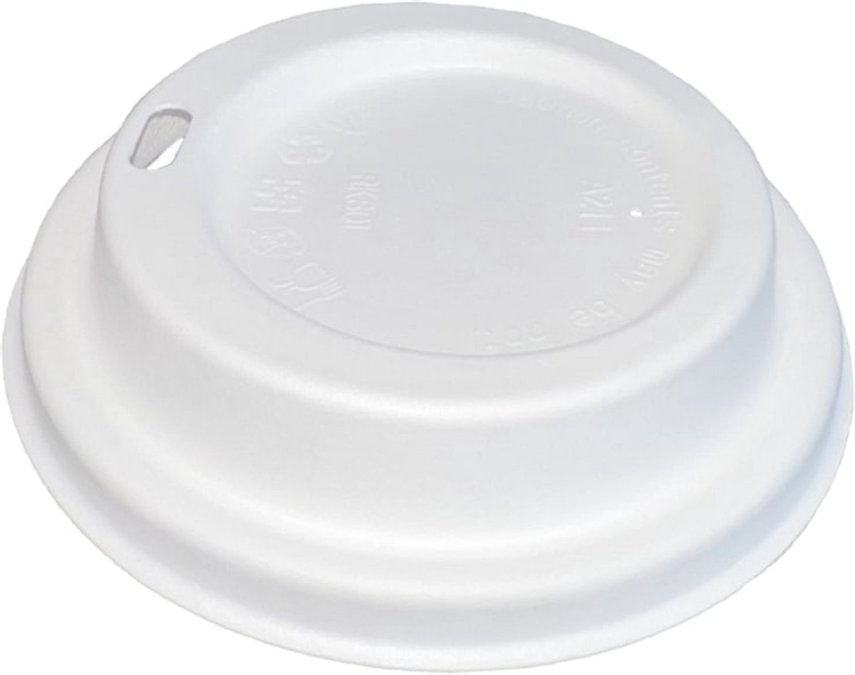 Deksel Bagastro voor beker ø90mm/12oz - 1.000 st/ds.