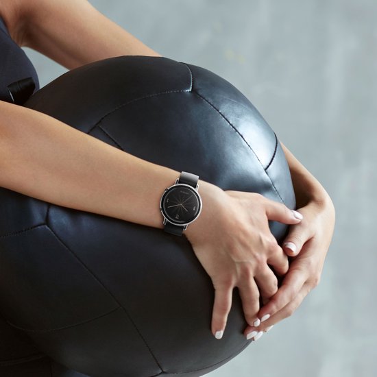 Kwmobile Coque Compatible Avec Suunto Vertical - Lot 2 Étuis Cadre + Verre Trempé Transparent-Noir