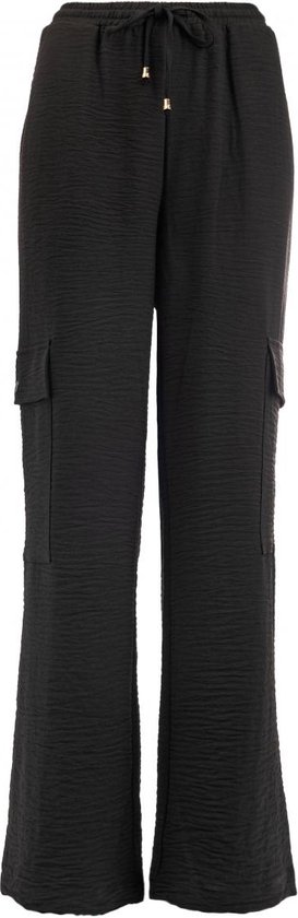 NED Broek Rozy Rmc Krinkle 24s2 U242 03 900 Black Dames Maat - L