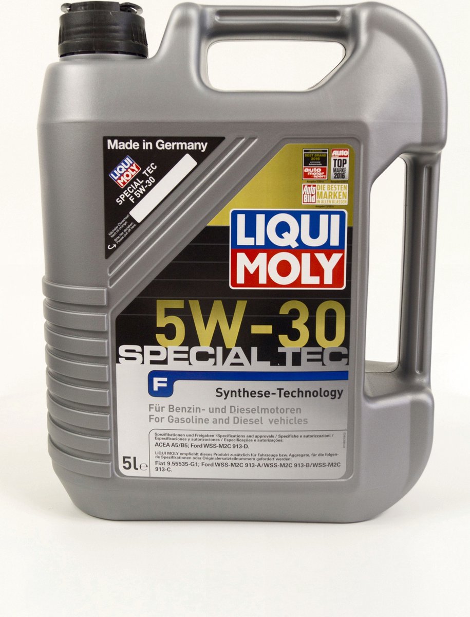 LIQUI MOLY LIQUI MOLY Speciale Tec F-motorolie 5W-30 synthetische motorolie (2326)