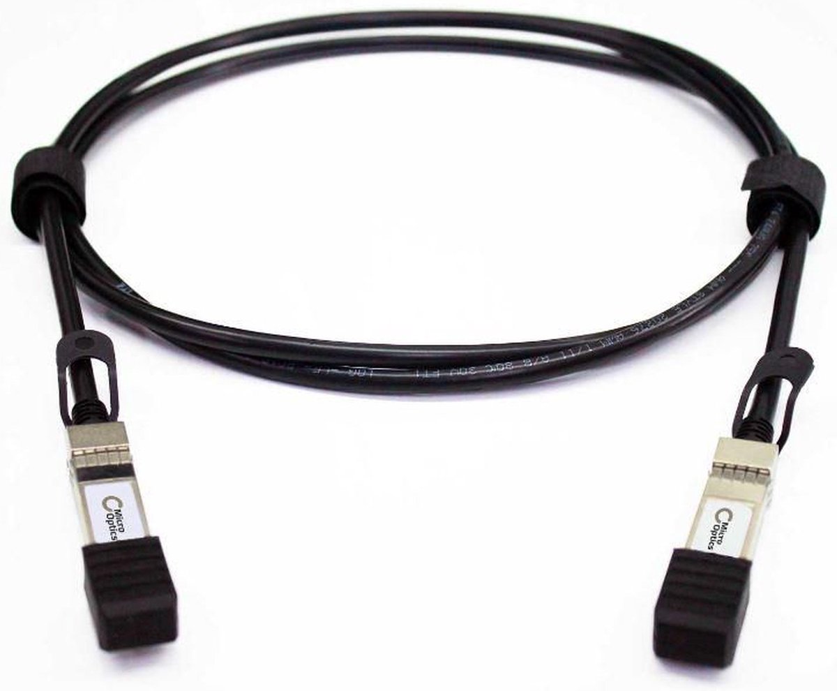 Lanview MO-UC-DAC-SFP+ InfiniBand en Glasvezelkabel 0,5 m SFP+ Zwart