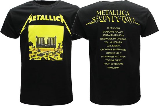 Metallica 72 Seasons Burnt Crib T-shirt – Merchandise officiel