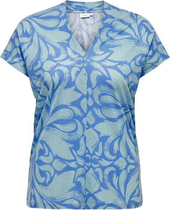 Only Carmakoma Cartanja Blouse/Top Blauw taille M 46/48
