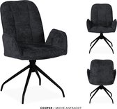 MX Sofa Eetkamer stoel Cooper | kleur: Antraciet