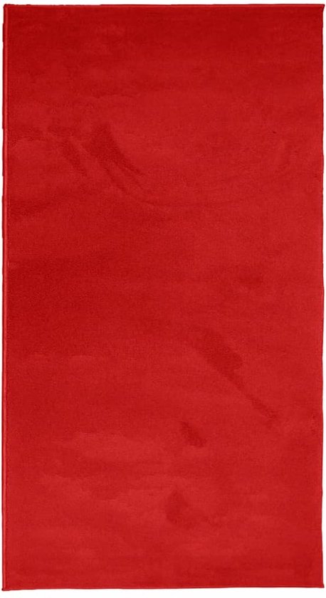 vidaXL-Vloerkleed-OVIEDO-laagpolig-80x150-cm-rood
