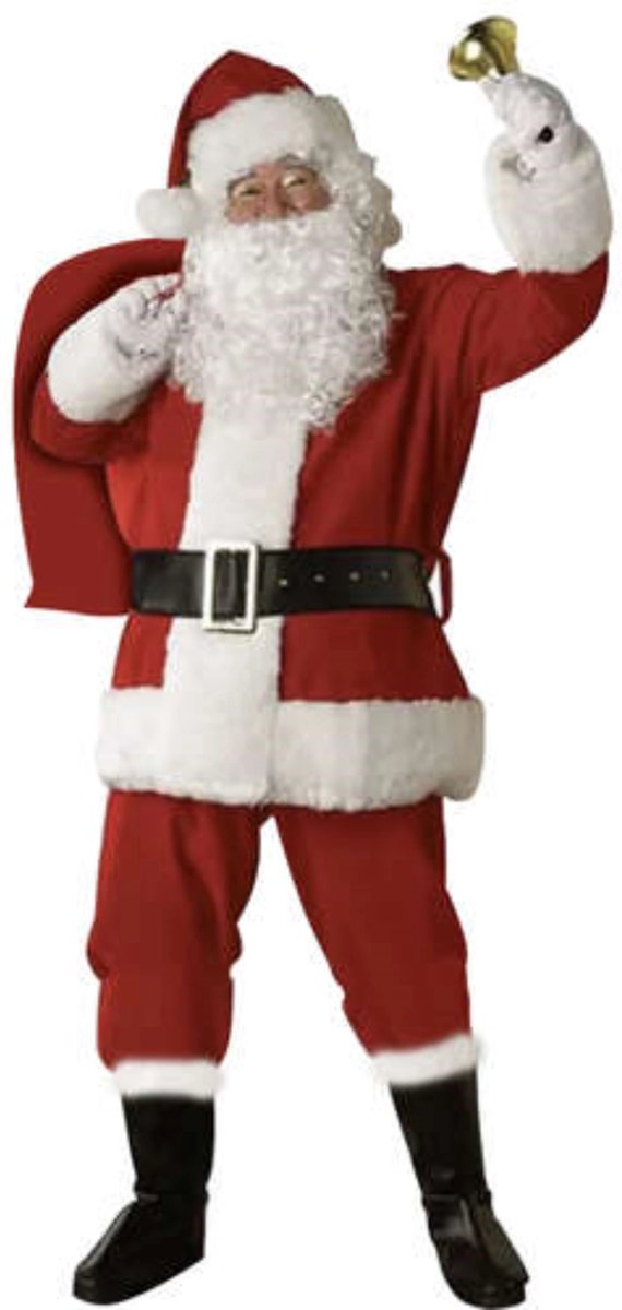 Malatec Santa Claus Kostuumset - Professioneel en Compleet voor Kerstmis