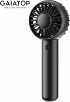 MK - Handventilator - Draagbare mini ventilator - Oplaadbare USB mini ventilator - 3 standen - Oplaadbare batterij