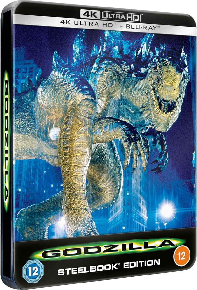 Godzilla (1998) - 4K UHD + blu-ray - Steelbook - Import-