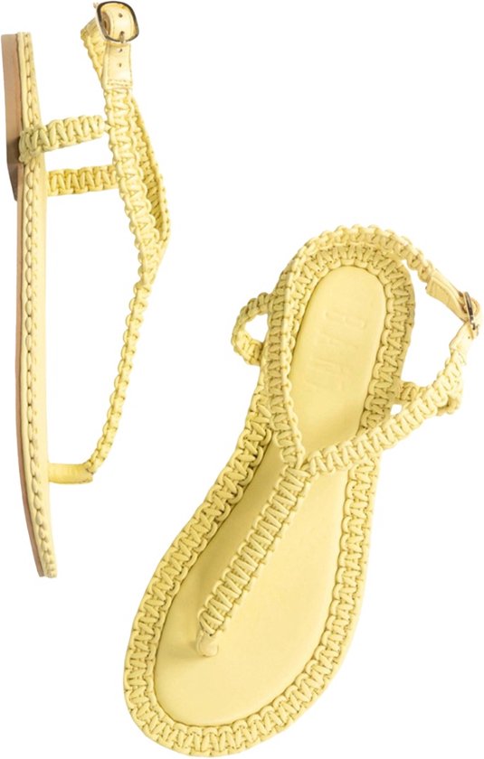 Geel Aylin slippers geel