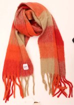 Oranje sjaals oranje