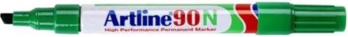 ARTLINE 90 NEAT - Permanent Marker - Doos van 12 stuks - 2,0-5,0 mm Lijndikte -Groen