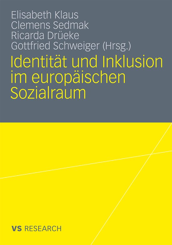 Identität und Inklusion im europäischen Sozialraum