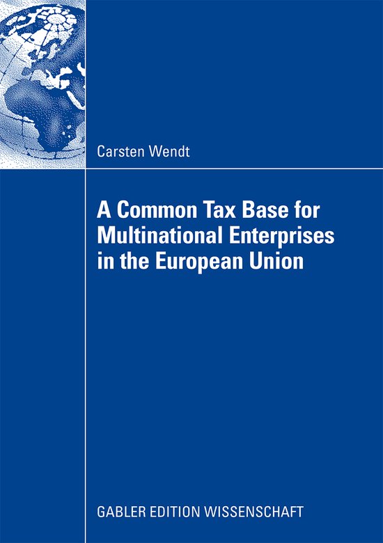 A Common Tax Base for Multinational Enterprises in the Europ ... - cover