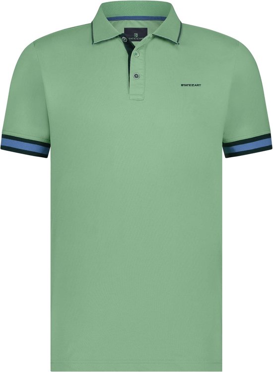 State of Art Poloshirt Pique Polo 46114912 3400 Mannen Maat - L