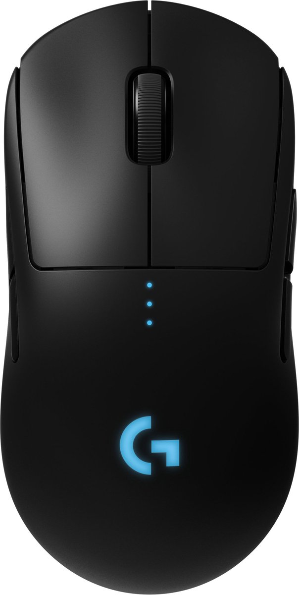 Logitech G PRO - Draadloze Gaming & eSports Muis - 25K DPI HERO sensor - Zwart op Prijzenvolger.com