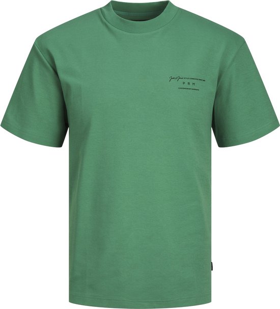 Jack & Jones T-shirt Jprblasanchez Branding Tee Crew Nec 12245400 Bottle Green Mannen Maat - XXL