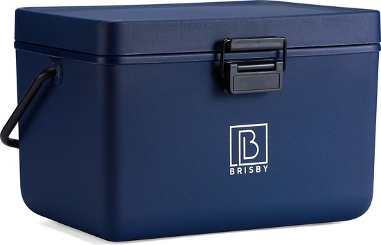 Brisby Koelbox - Frigobox - 12L - Blauw - Incl. Ergonomisch draaghandvat - Dividers - Snijplanken - Tot maximaal 40 uur isolatie - Incl. 2 koelelementen van 200ml van Brisby — afbeelding 4