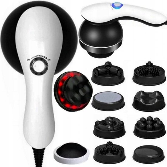 9 in 1 Cellulite Massage Apparaat - Afslank Apparaat - Infrarood - Ultrasone Slimming Machine - Anti Cellulitis - Afvallen - Zomerlichaam - Vetverbranding - Anti Cellulite