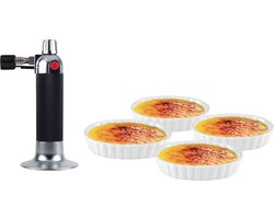 Voccelli Crème Brûlée cadeauset - met schaaltje