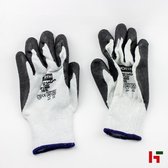 DURO - Handschoenen - 12 stuks - Werkhandschoenen - Naadloos synthetische handschoen met latex coating - NORTH - XL