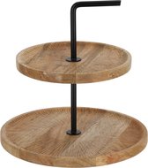 JENS Living Etagere - Mango hout - 2 laags - Hout