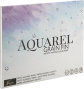 Aquarelblok 24x32 CM - 18 Bladen - 300 GSM - 140 LB - Aquarelpapier - Aquarel Papier voor Aquarelverf en Aquarelpotloden