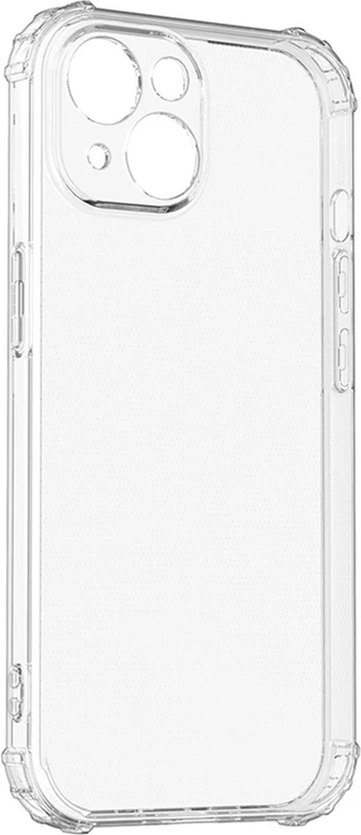 Telefoonhoesje geschikt voor iphone 15 plus - transparant - airback - shockproof - anti-shock