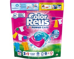 Color Reus 3+1 Power Caps - Wascapsules - 45 Wasbeurten