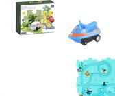 DrPhone TrackTastic Puzzle Wheels - De Ultieme Avontuurlijke Puzzelset - Kids Speelgoed - 5 Delig - Onderzee