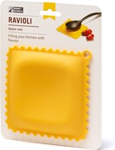 Ravioli-vormige lepelhouder, lepelhouder voor het aanrecht, coole keukenhulp en accessoires, uit een verzameling van verschillende pastavormige, unieke keukenhulpen