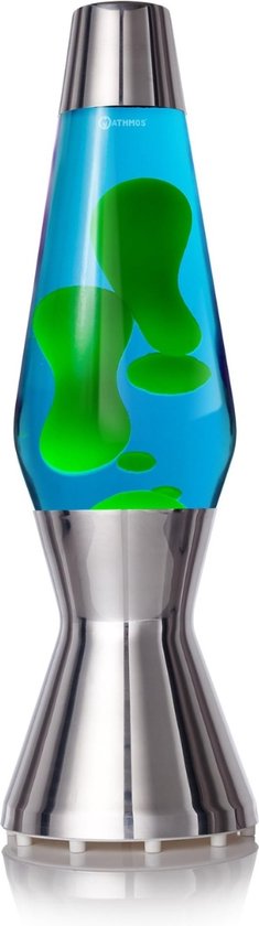 Lavalamp - Magma - Blauw/Groen - Origineel - Lamp - Gebruiksvriendelijk