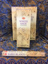 HEM Witte Salie Wierook - 3 x 6 pakjes - White Sage - 360 wierookstokjes