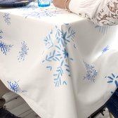 Tafelkleed HappyFriday Xmas Snow Crystal Multicolour 145 x 150 cm