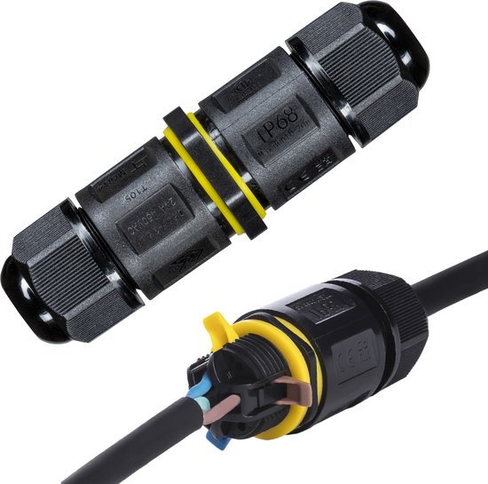 LED's Light Pro Cable box Connecteur I 3P - Etanche IP68 - Boîte de jonction pour câbles de 4 à 11 mm
