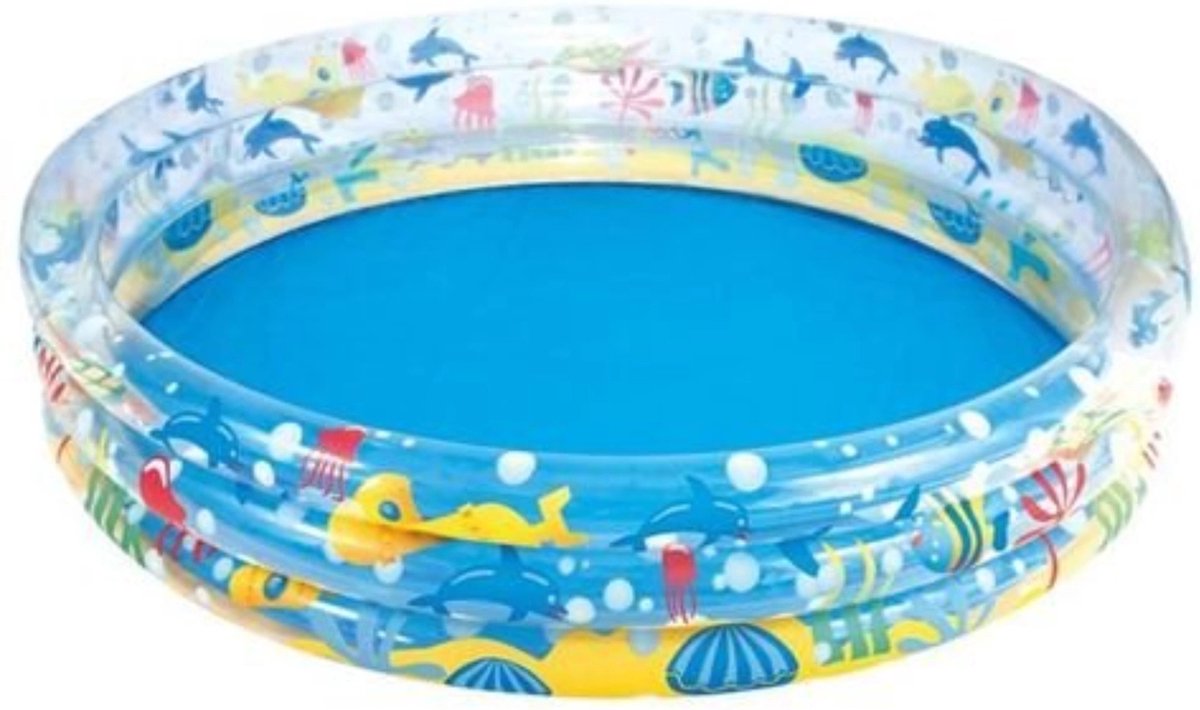 Bestway Kinderzwembad Ocean Life 152 x 30 cm - Opblaasbaarzwembad — afbeelding 12