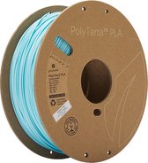 Polymaker 70910 PolyTerra Filament PLA kunststof Gering kunststofgehalte 1.75 mm 1000 g IJsblauw 1 stuk(s)