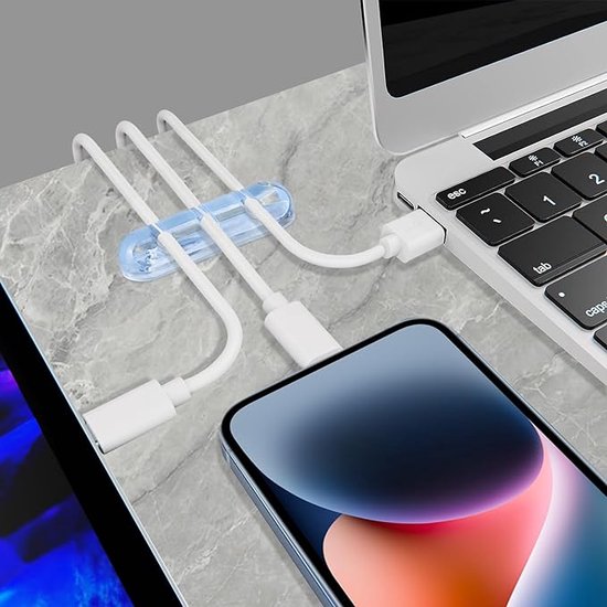 Clips Câble Organisateur,3 Pièces Cable Management Avec