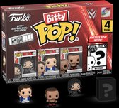 Funko Pop! WWE - Undertaker, British Bulldog, Batista & Mystery Bitty Series 04