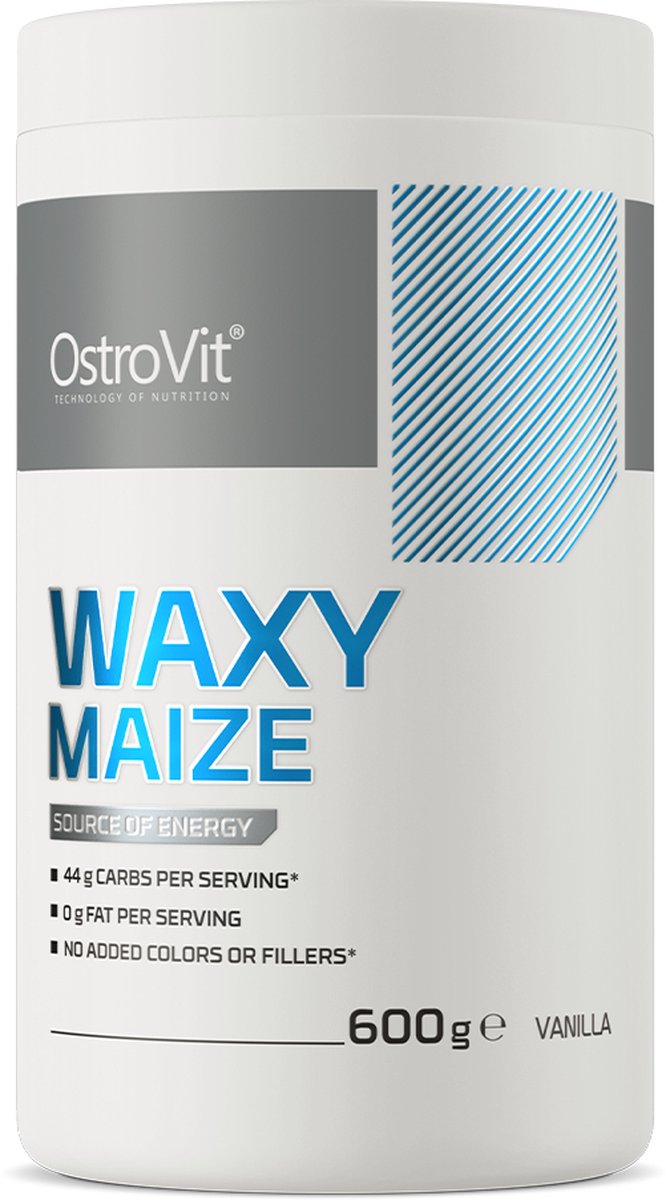 Goedkoopste Waxy Maize - 600 g - Vanillia - Sportkoolhydraat - Supplementen - OstroVit