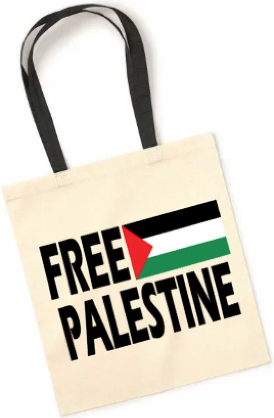 Shopper Schoudertas Free Palestine Free Palestina